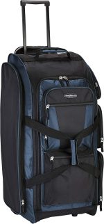 Travelers Club Xpedition 30 Inch Multi-Pocket Upright Rolling Duffel Bag - Image 3
